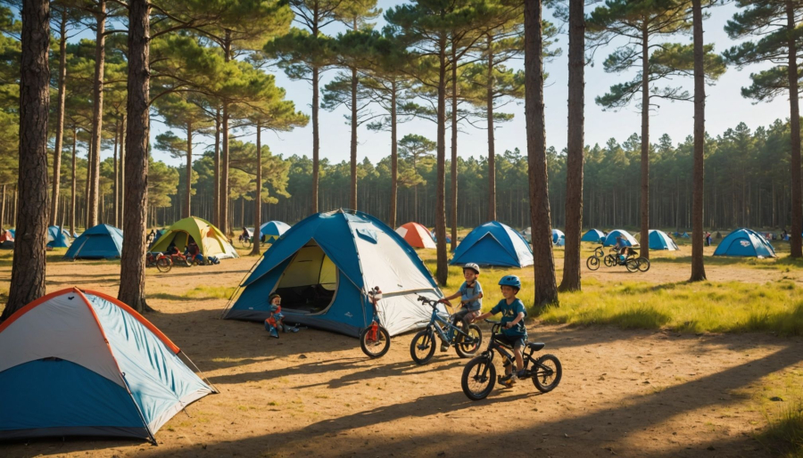 Actividades camping Sen Yan Mézos Landas: Diversión y deportes para todos